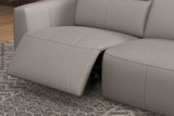 Carmen Leather Dual Recliner Corner Sectional