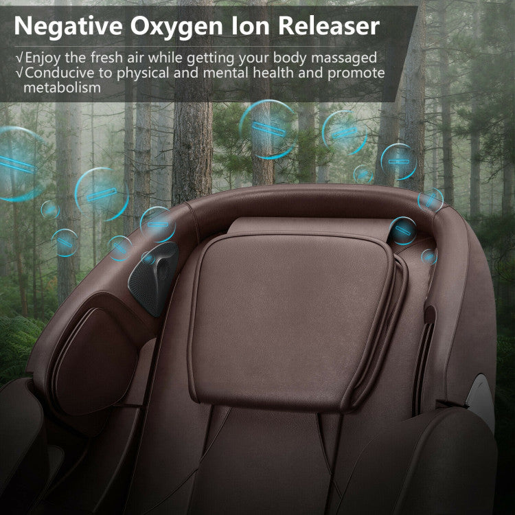 Relaxation 09 - Electric Zero Gravity Heated Massage Chair with SL Track