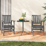7 Pieces Patio Dining Set Outdoor HDPE Weather Resistant Table and Chairs Set