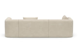 Jordyn Velvet Fabric Sectional Sofa