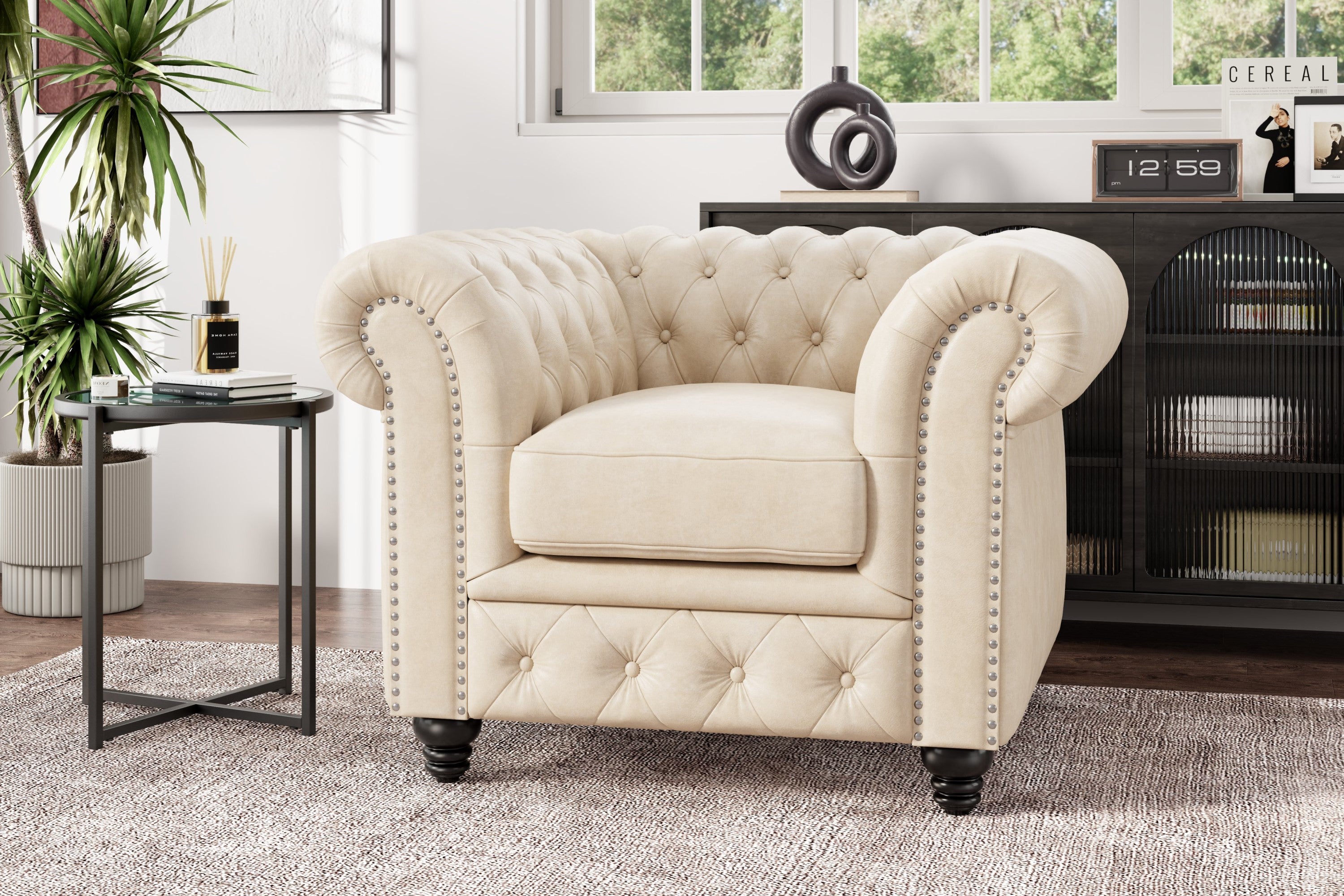 Chesterfield single online chair