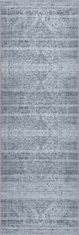 Barny Gray Blue Washable Rug - Clearance