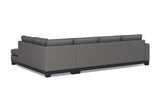 Aine Leather Corner Sectional Sofa