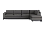 Aine Leather Corner Sectional Sofa