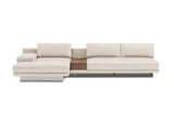 Alessandro Italian Nappa Leather Modular Sectional Sofa with Chaise