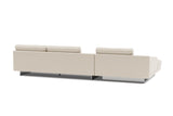 Alessandro Italian Nappa Leather Modular Sectional Sofa with Chaise
