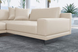 Alessandro Italian Nappa Leather Modular Sectional Sofa with Chaise
