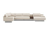 Alessandro Italian Nappa Leather Modular Sectional Sofa with Chaise
