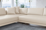 Alessandro Italian Nappa Leather Modular Sectional Sofa with Chaise