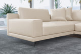 Alessandro Italian Nappa Leather Modular Sectional Sofa with Chaise