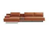 Alessandro Italian Nappa Leather Modular Sectional Sofa with Chaise