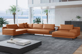 Alessandro Italian Nappa Leather Modular Sectional Sofa with Chaise