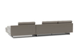 Alessandro Italian Nappa Leather Modular Sectional Sofa with Chaise