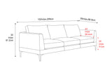 Ariadne Leather Sofa