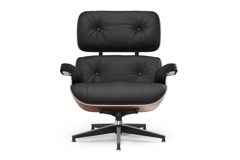 DUP Armoni Leather Chair & Ottoman