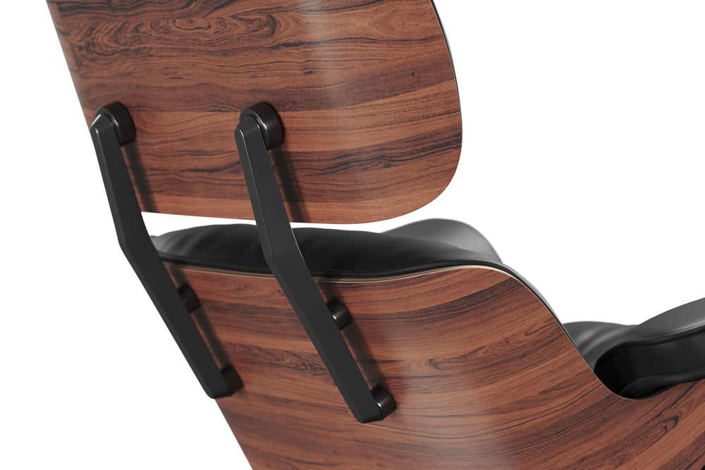 DUP Armoni Leather Chair & Ottoman