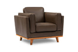 Artisan Leather Accent Chair