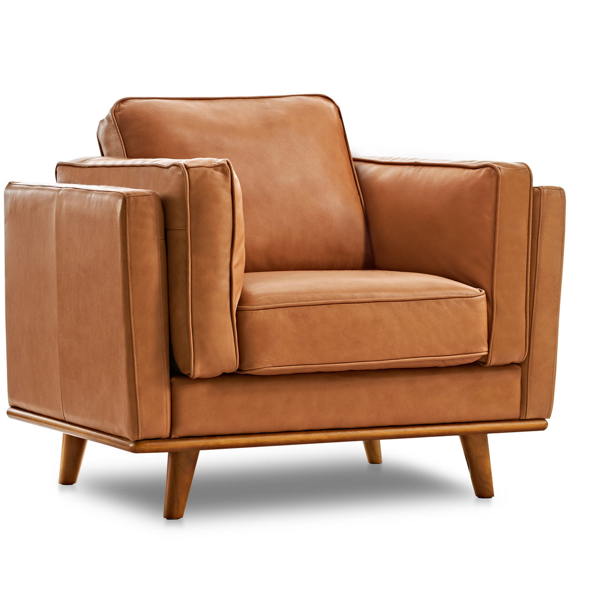 Artisan Leather Accent Chair
