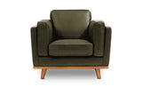 Artisan Leather Accent Chair
