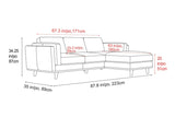 Artisan Leather Sectional Sofa