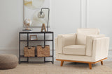 Artisan Leather Accent Chair