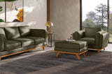 Artisan Leather Ottoman