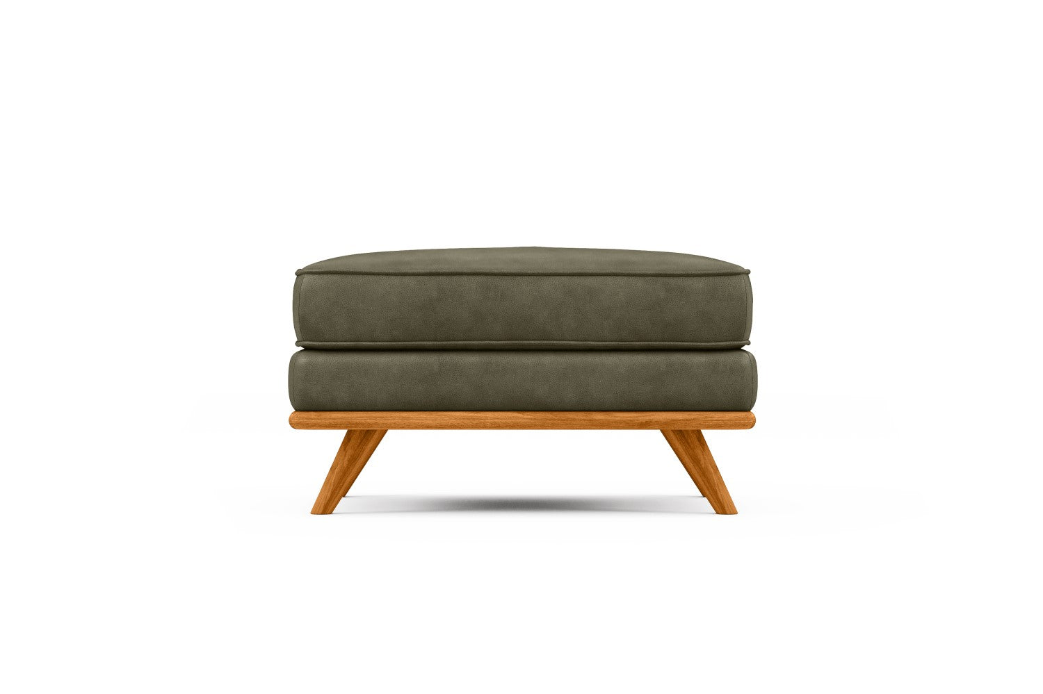 Artisan Leather Ottoman