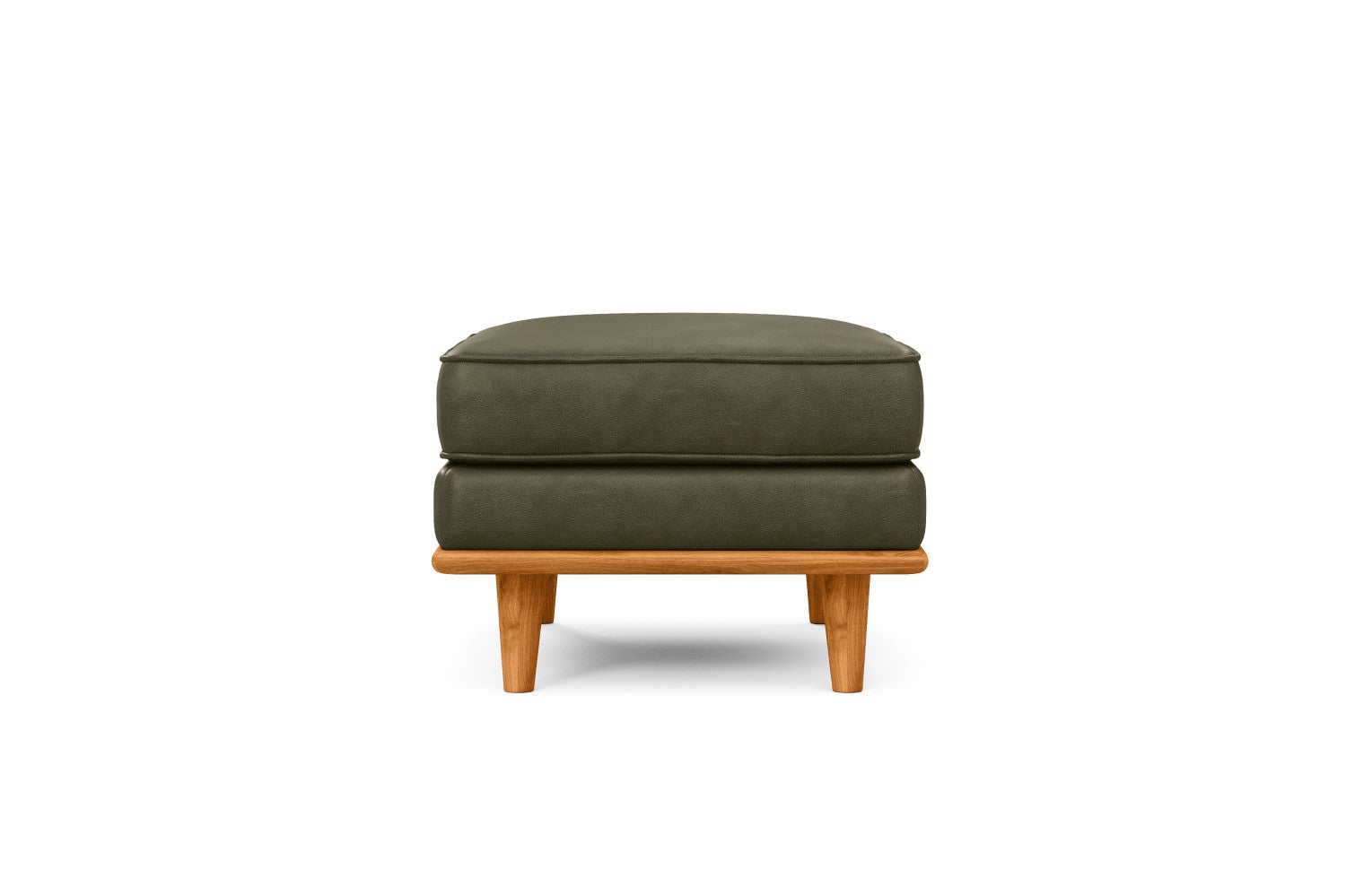 Artisan Leather Ottoman