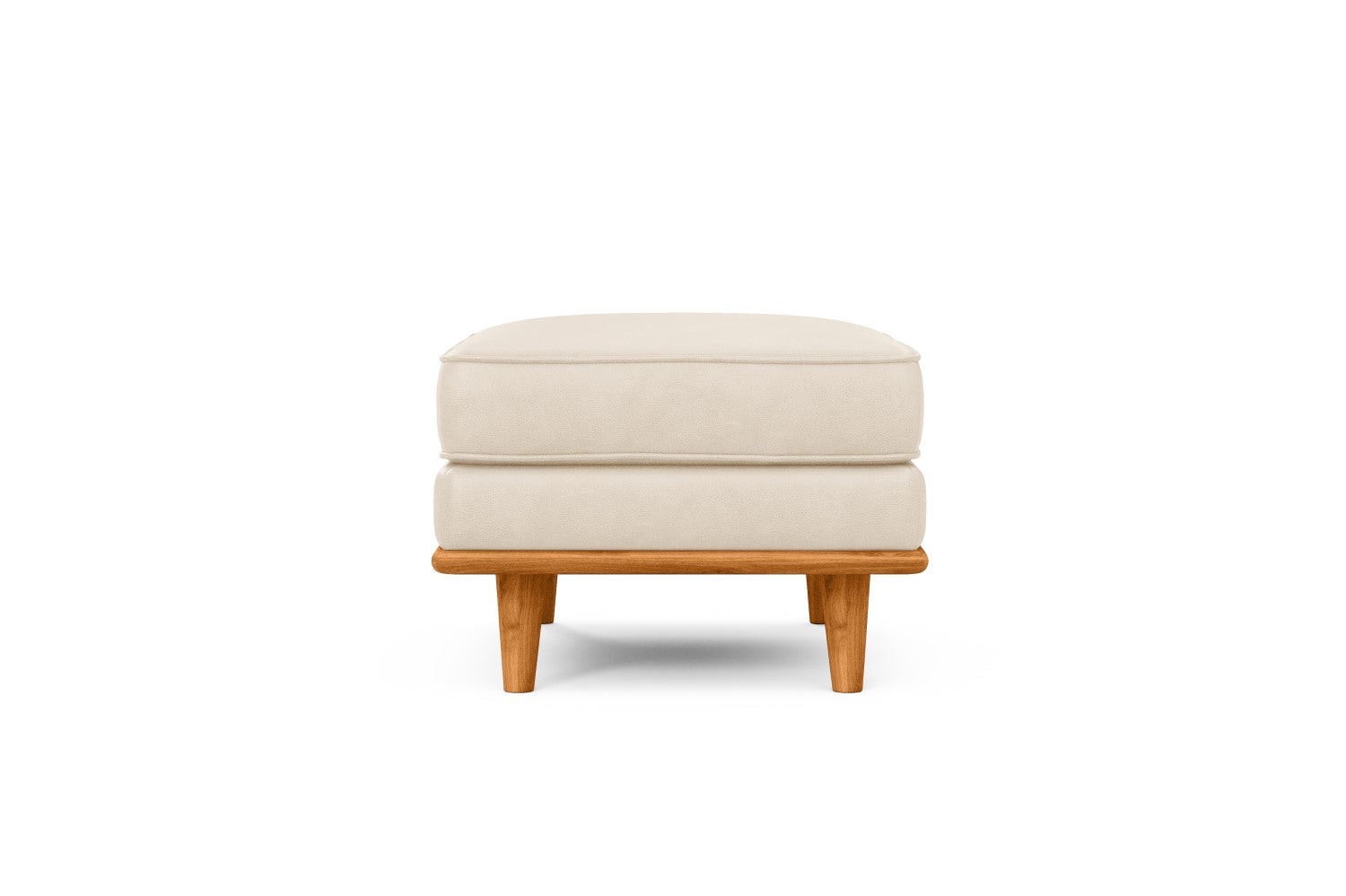 Artisan Leather Ottoman