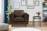 Artisan Leather Accent Chair
