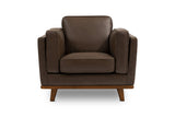 Artisan Leather Accent Chair