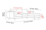 Artisan Leather Sectional Sofa