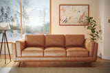 Valencia Artisan Wide Three Seats Leather Cognac Color Sofa Scene map-3