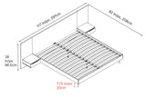 Ava Wood Bed Frame