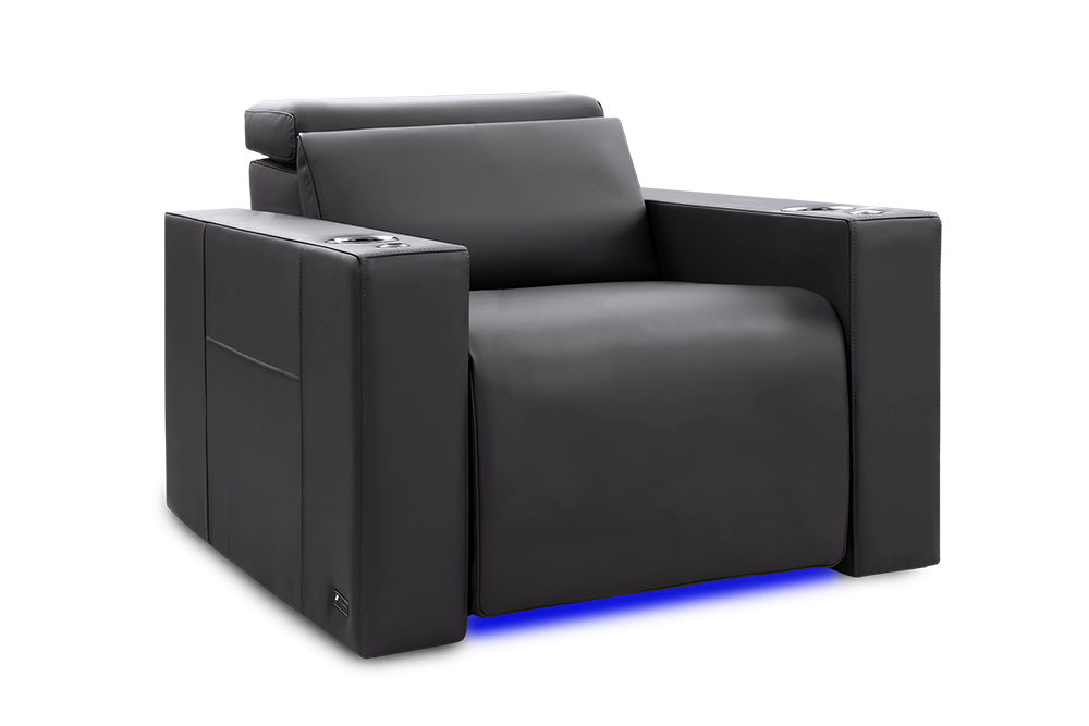 Valencia D-BOX Habtic+ Leather Home Theater Seating Barcelona Ultimate Luxury Edition