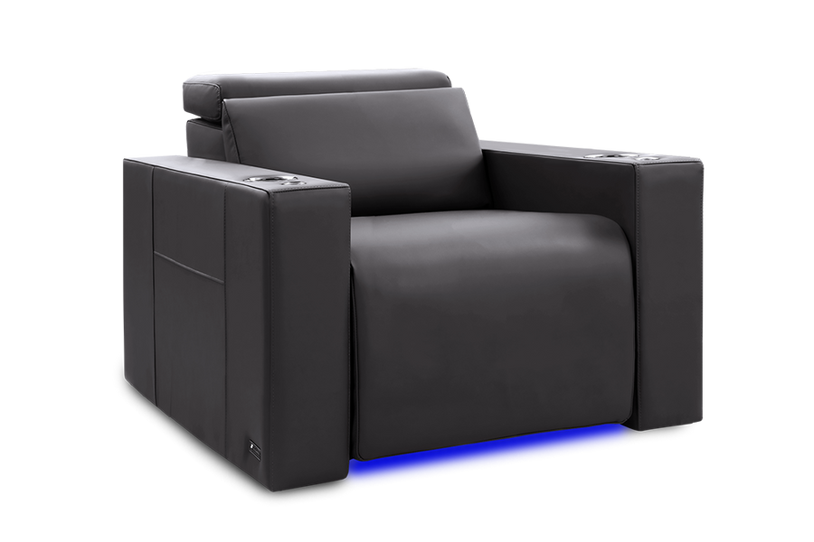 Valencia D-BOX Habtic+ Leather Home Theater Seating Barcelona Ultimate Luxury Edition