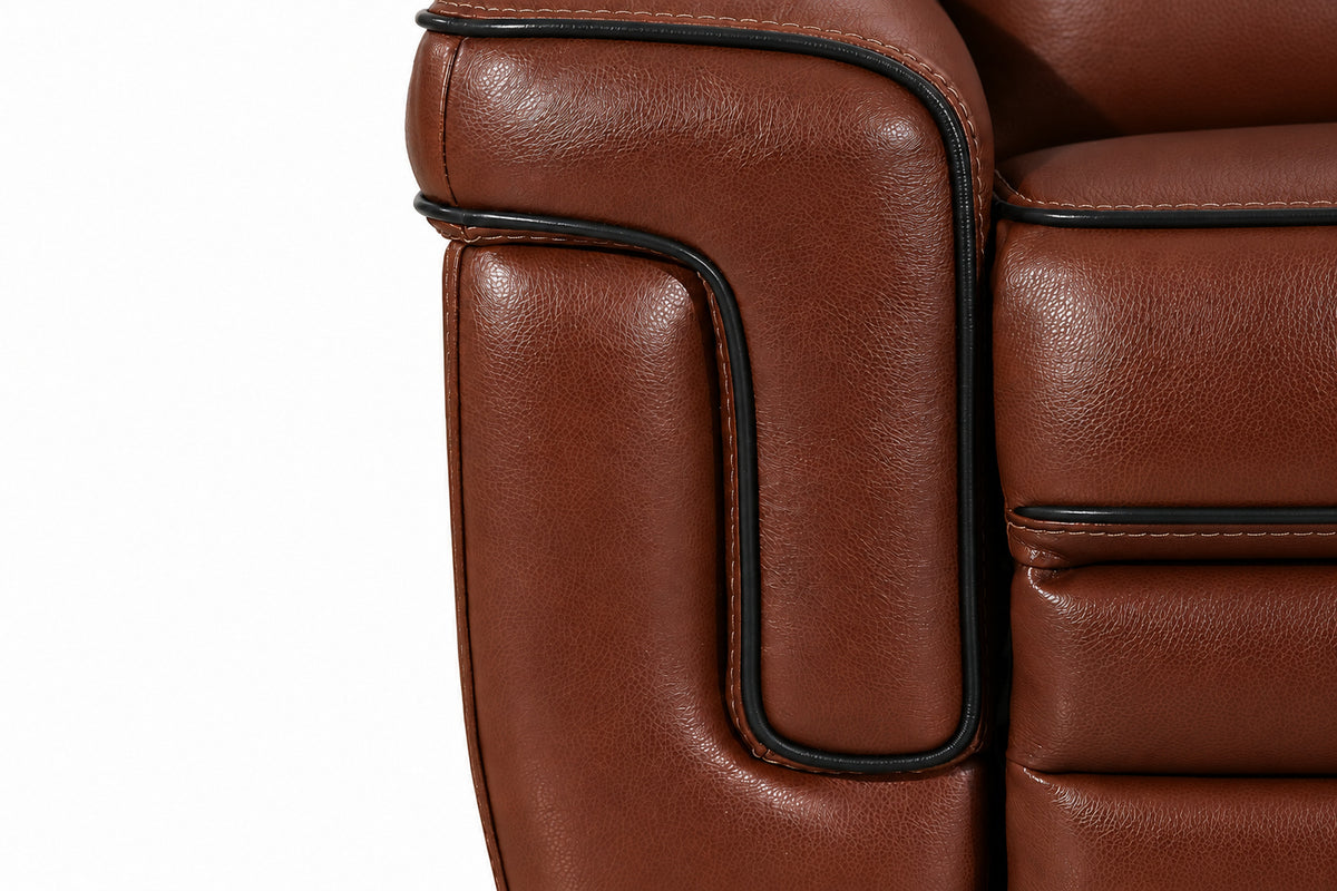 Bennett Leather Accent Chair