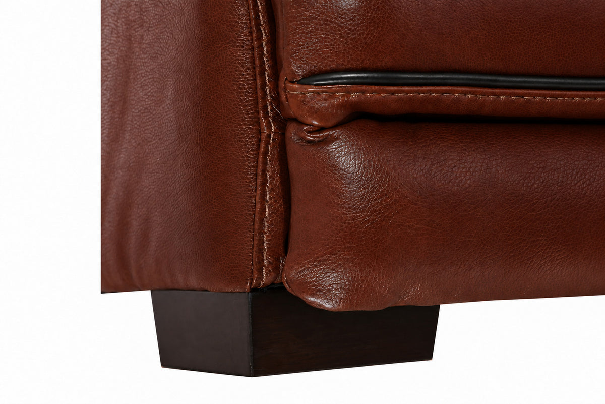 Bennett Leather Accent Chair