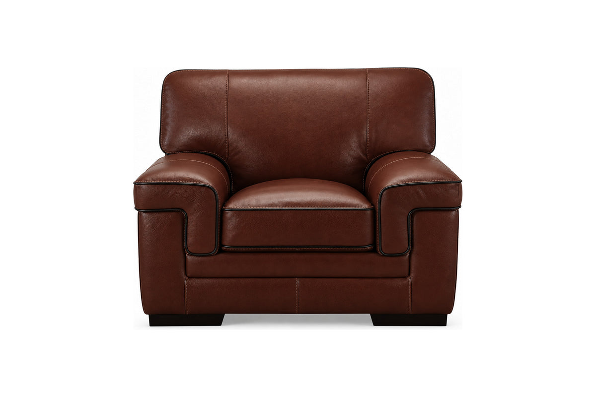 Bennett Leather Accent Chair
