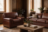 Bennett Leather Accent Chair