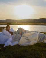 Breathable Faux Fur Comforter Bundle