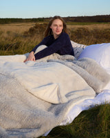 Breathable Faux Fur Comforter Bundle