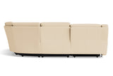 Brianna Leather Recliner Corner Sectional