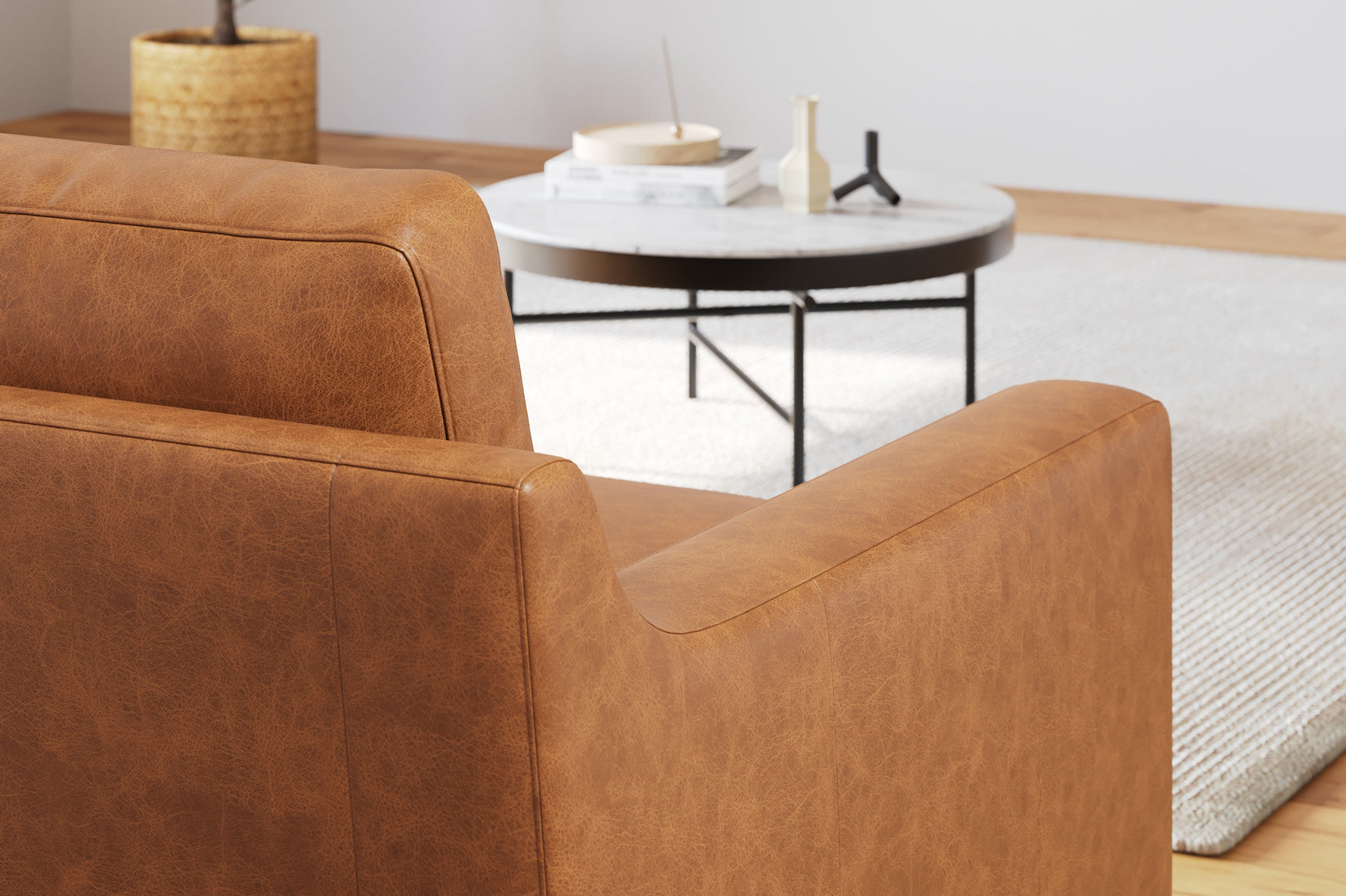 Hannah Leather Sofa