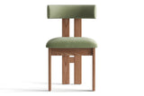 Carlo Faux Mohair Velvet Dining Chair (Set of 2)