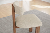 Carlo Boucle Fabric Dining Chair (Set of 2)