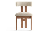 Carlo Boucle Fabric Dining Chair (Set of 2)