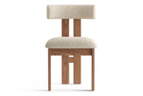 Carlo Boucle Fabric Dining Chair (Set of 2)