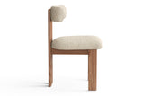 Carlo Boucle Fabric Dining Chair (Set of 2)