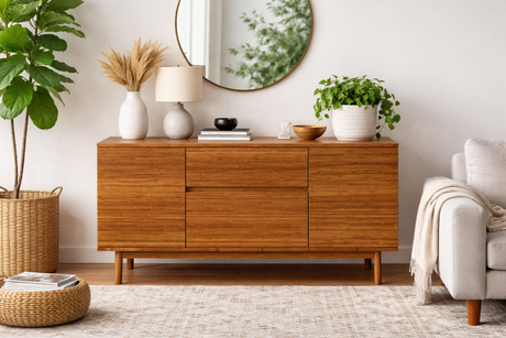 Erikka Bamboo Sideboard